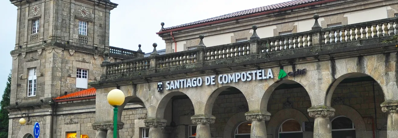 Aluguer de automóveis na Estação de Comboios de Santiago de Compostela