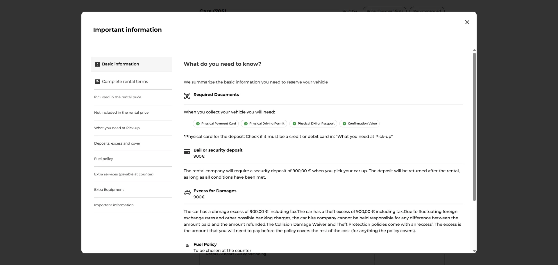 Detail Important Information EN