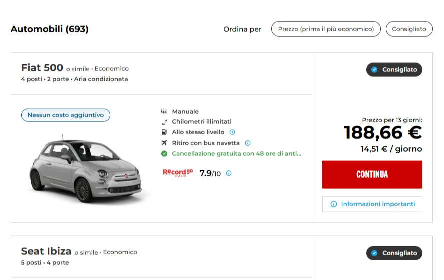 Informazione importante IT