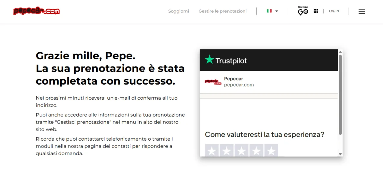 Review Prenotazione IT