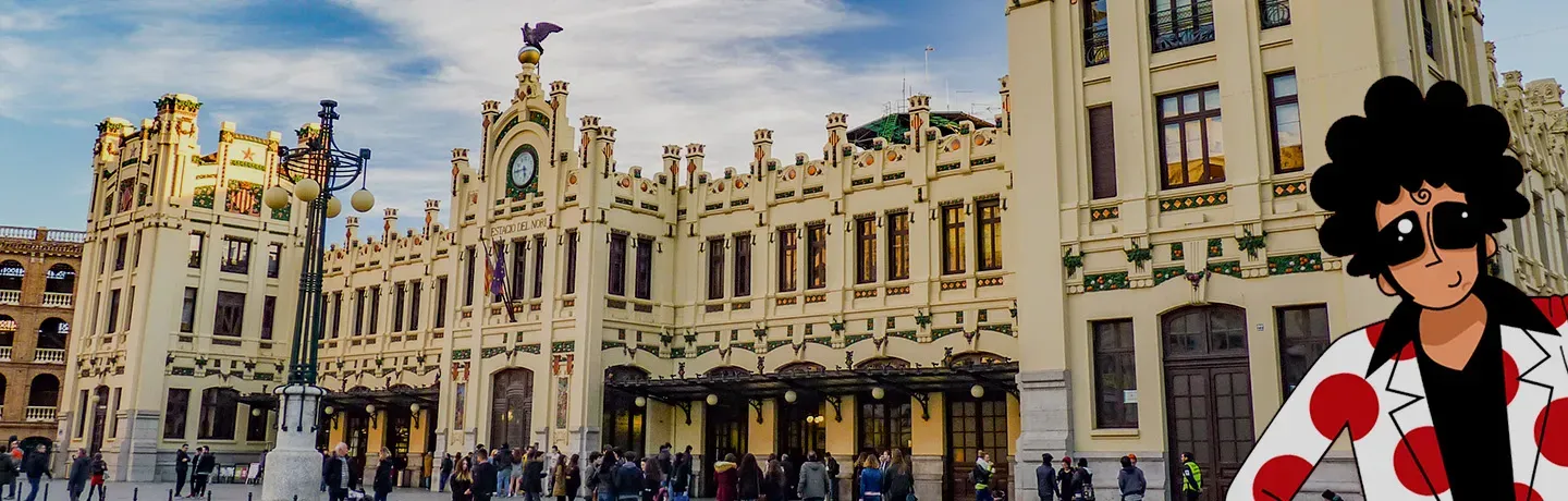 Alquiler de coches en  Valencia Estación de Ave Joaquin Sorolla