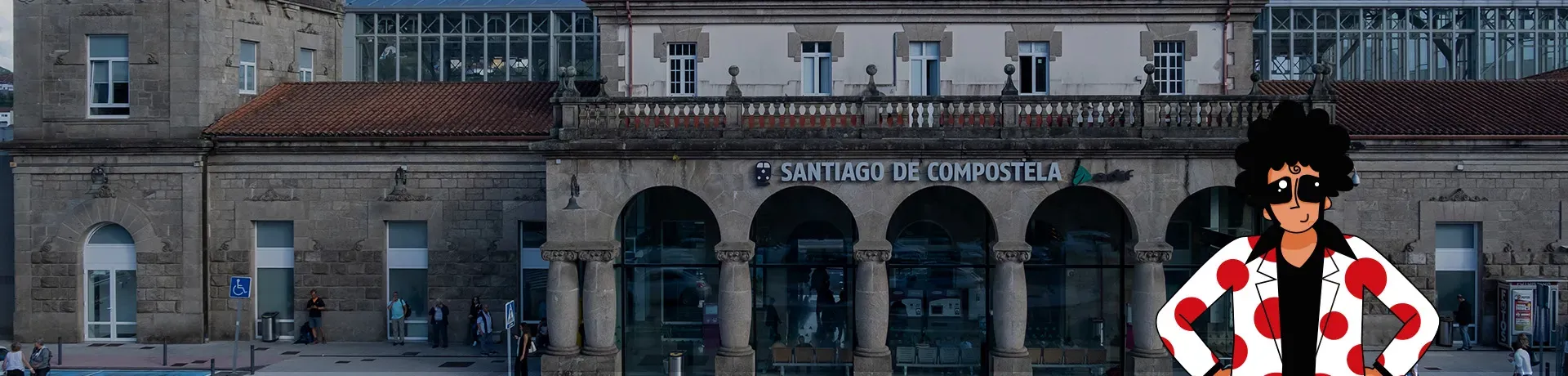 Car hire in Santiago de Compostela Train Station